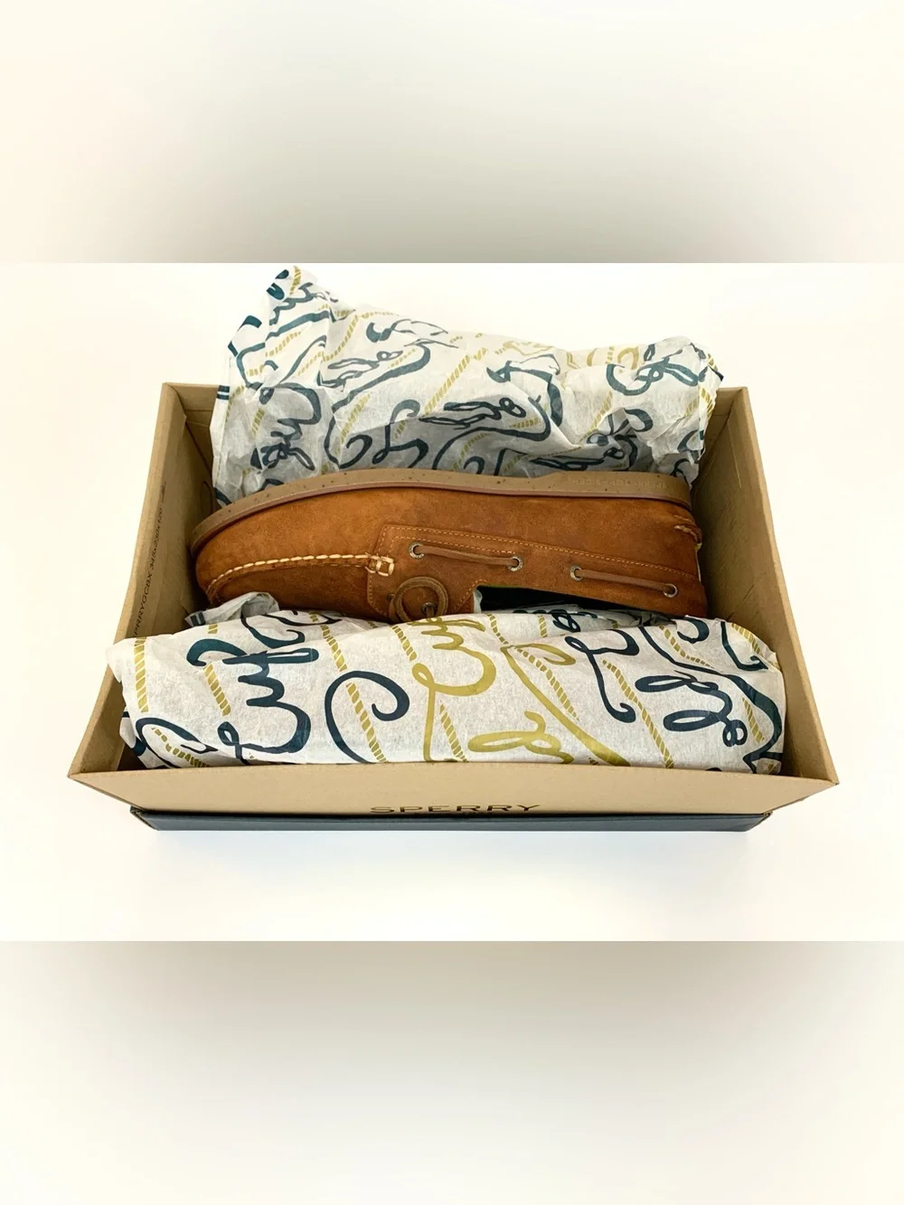 Sperry Gold Cup Men's Tan Suede Boat Shoes